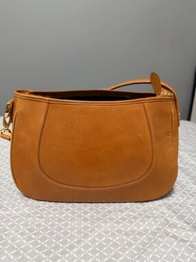 SOMES Brown Leather Shoulder Bag Tote Minimalist Luxury Japan Made
